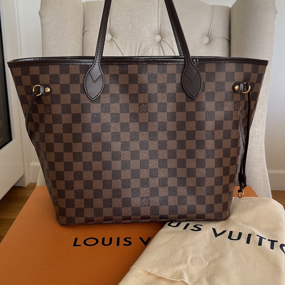Louis Vuitton Neverfull MM pink lining - Picture 3 of 16